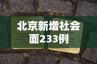 北京新增社会面233例，北京新增社会面233例