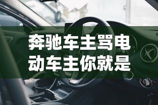 奔驰车主骂电动车主你就是穷 奔驰车主骂电动车主你就是穷