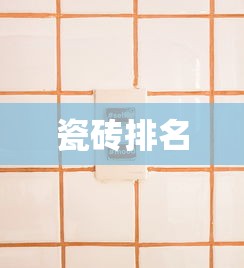 瓷砖排名，2024最新瓷砖品牌排名前十揭晓