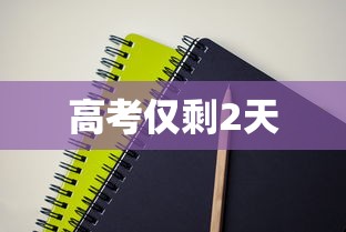 高考仅剩2天 高考仅剩2天