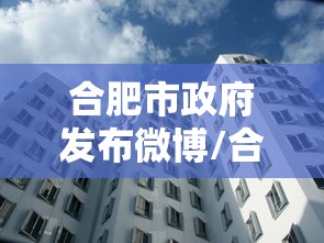 合肥市政府发布微博/合肥市政府发布微博公众号
