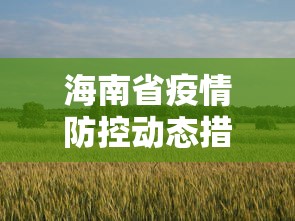 海南省疫情防控动态措施/海南三亚疫情动态 海南省疫情防控动态措施/海南三亚疫情动态