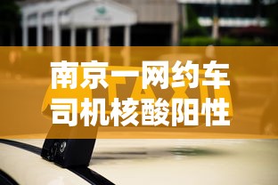 南京一网约车司机核酸阳性