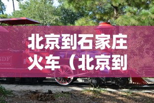 北京到石家庄火车（北京到石家庄火车票多少钱）