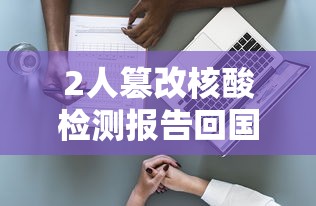 2人篡改核酸检测报告回国，2人篡改核酸检测报告回国被查