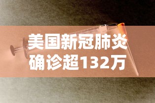 美国新冠肺炎确诊超132万