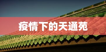 疫情下的天通苑