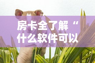 房卡全了解“什么软件可以创建房间玩斗牛”房卡使用方法介绍