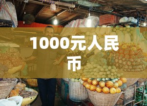 1000元人民币