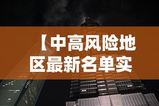 【中高风险地区最新名单实时查询/境外高风险地区名单最新消息】