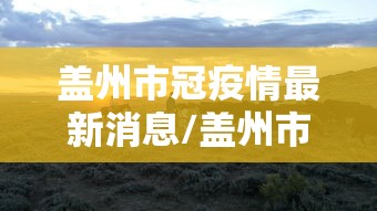 盖州市冠疫情最新消息/盖州市疾病预防控制中心