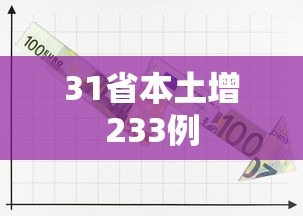 31省本土增233例,31省新增本土确诊233例